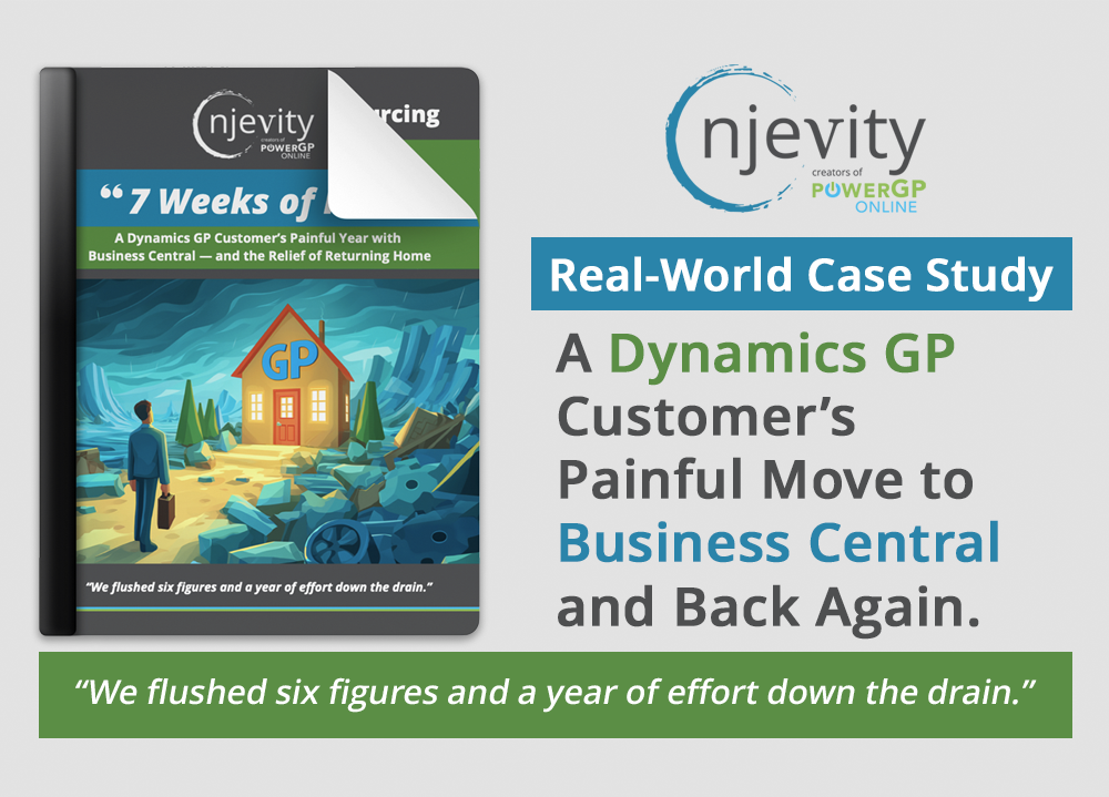 Dynamics GP to Business Central